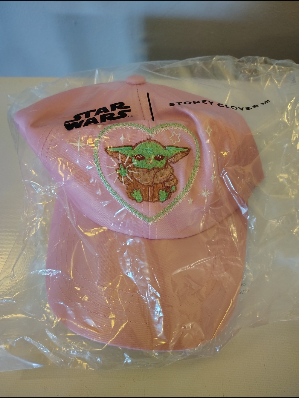 Stoney Clover Lane Pink Star Wars The Child (Baby Yoda) Baseball Cap